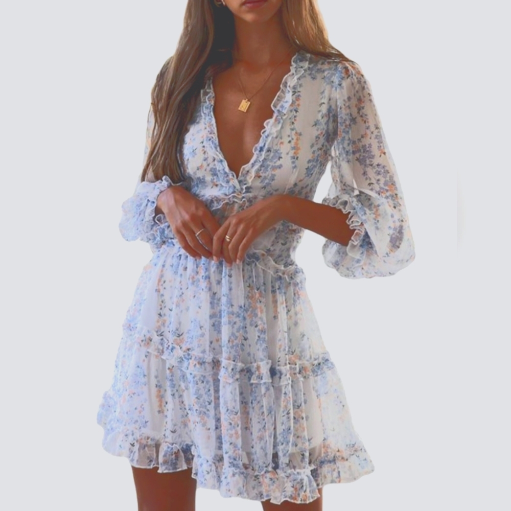 Floral Boho Dress NWOT